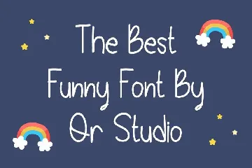 Bandit Mellow - Cute Font