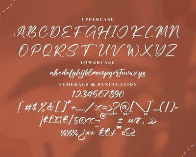 Getisha Modern Handwritten Font