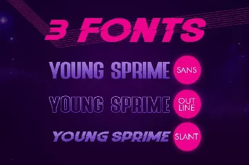 Young Sprime font