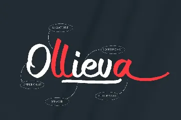 Ollieva - Handwritten Script Font