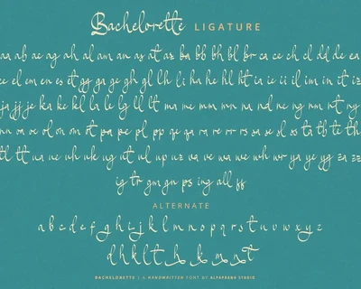 Bachelorette font