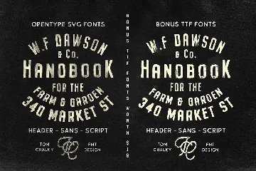 Buckwheat Opentype SVG Fonts