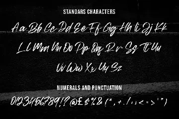 Black Attacks - Brush Font