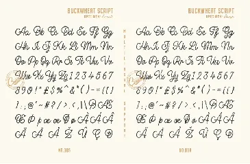 Buckwheat Vintage Font Collection