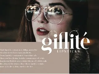 Glitten - Ligature Serif Font