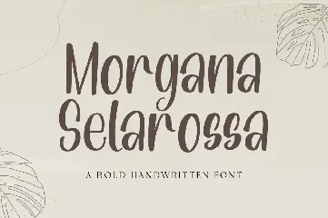 Morgana Selarossa font