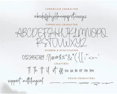 Northampton - Signature Fonts