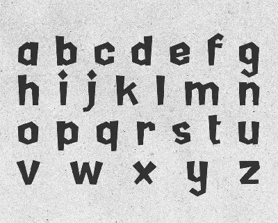 Knokreak font