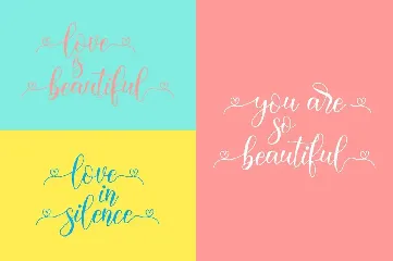 Harelia - Lovely Script Font