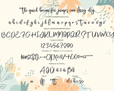 Batilons | Cute Script Font