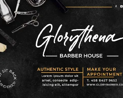 Bareytones - Brush Script Font