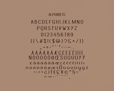 ENOVELLA font