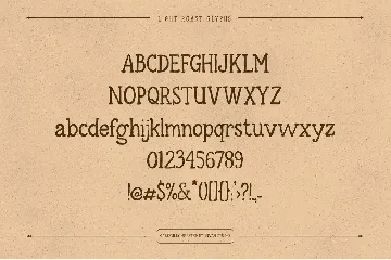 Light Roast - Handdrawn Serif font