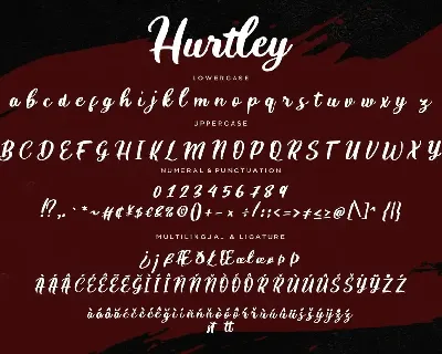 Hurtley Business Font