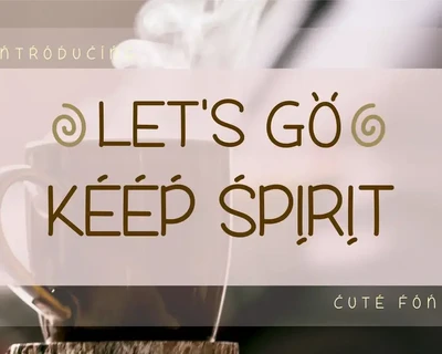 Sunday Morning Ndt font