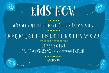 Kids Now Fun Business Font