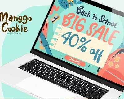 Manggo Cookie - Cute Playful font