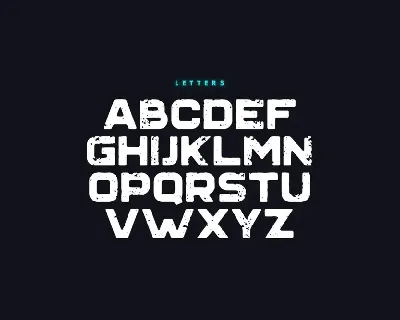 Grind Demolished font