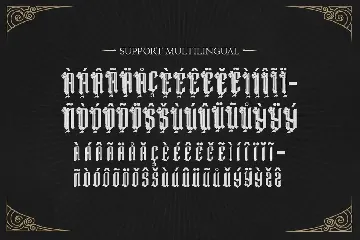 Dark Magic â€“ Blackletter Typeface font