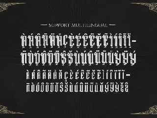 Dark Magic â€“ Blackletter Typeface font