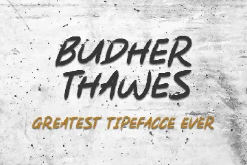 Budher Thawes Font