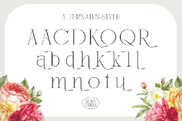 Mounchera - Art Deco Serif font