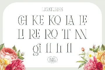 Mounchera - Art Deco Serif font