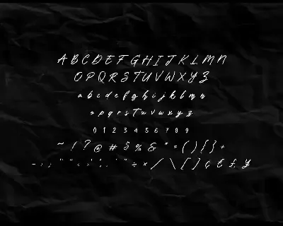 Signature Gon - Signature Display Font