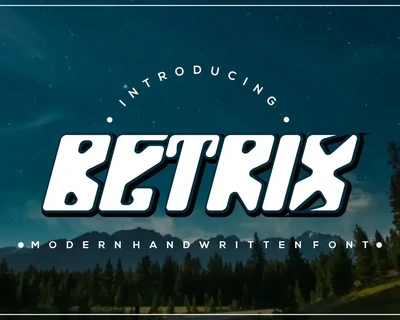 Betrix font