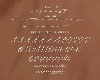 Balisstik Modern Signature Font