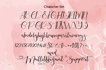 Gayesha - Lovely Script font