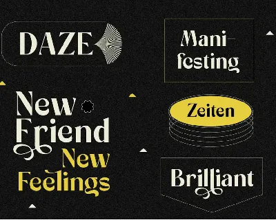 Athans Serif Typeface font