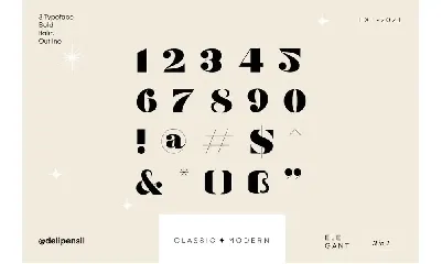 Mogia font