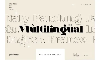 Mogia font