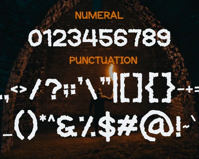 Scary Castle - Spooky Typeface font