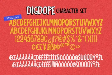 Digdope Typeface font