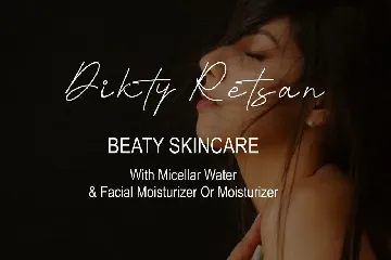 Dikty Retsan font