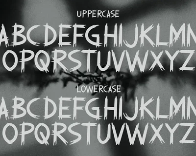 Eliminate - Horror Display Font