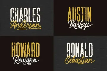 Gollder Vintage Font Duo