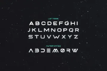 Polaris font