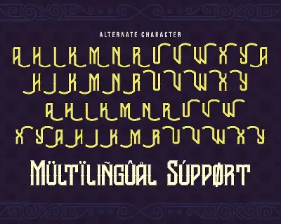 Nomer Samvilan - Victorian Display Font