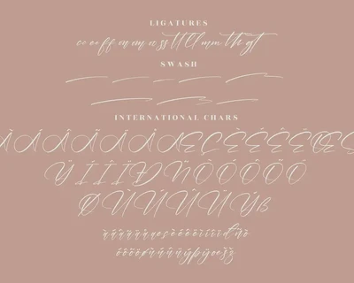 Gashina Modern Signature Font