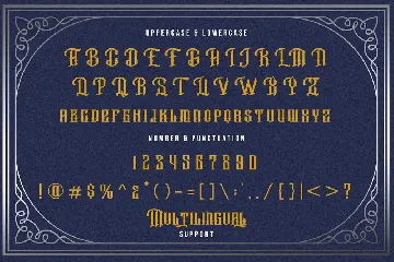 Hanzow Sewick - Victorian Display Font