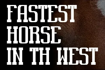 Western Sheriff Western Display Font