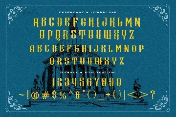 Hewina - Victorian Display Font