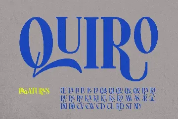 St Saturn font