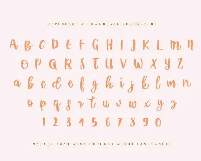 Mybela font