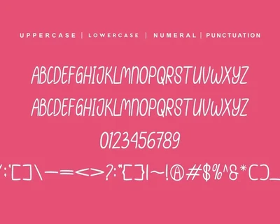 Fancy Drawing font