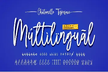 Chatamello font