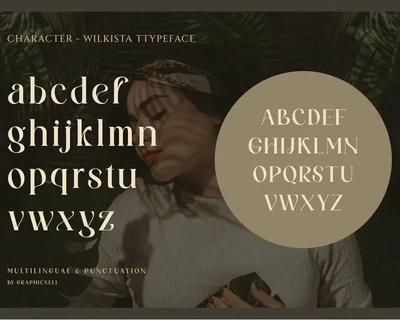 Wilkista - Ligature Typeface font